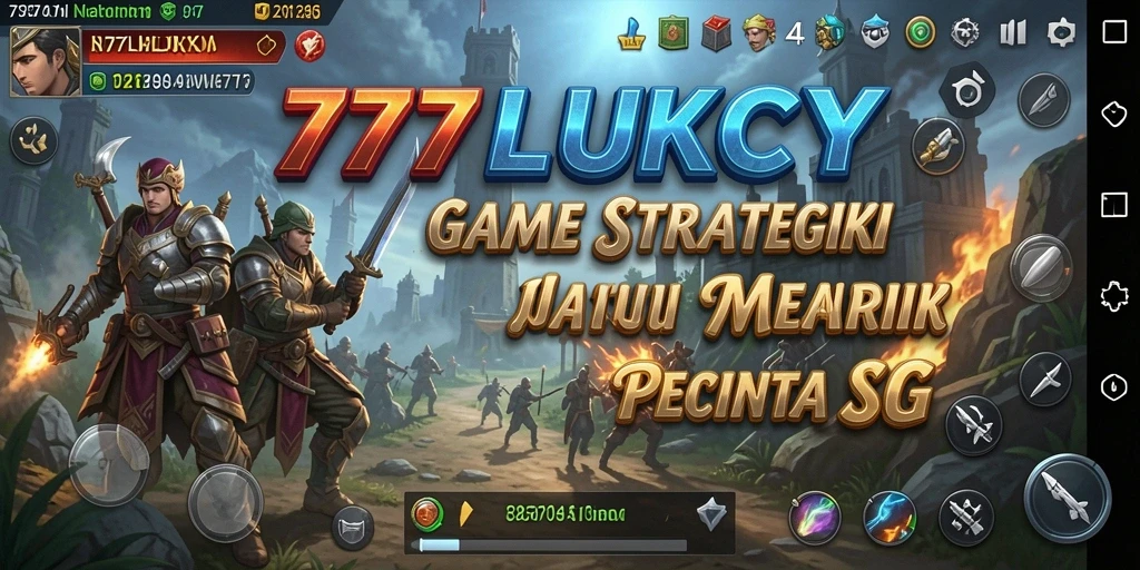 Tampilan gameplay 777LUKCY yang mendebarkan dan interaktif.