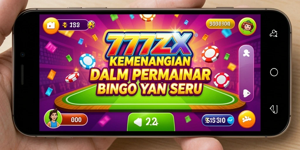 Tampilan menarik dari gameplay Bingo di 777ZX.