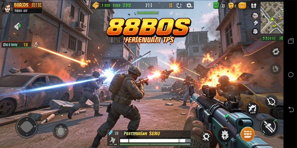 Tampilan menarik dari gameplay seru dalam 88BOS.