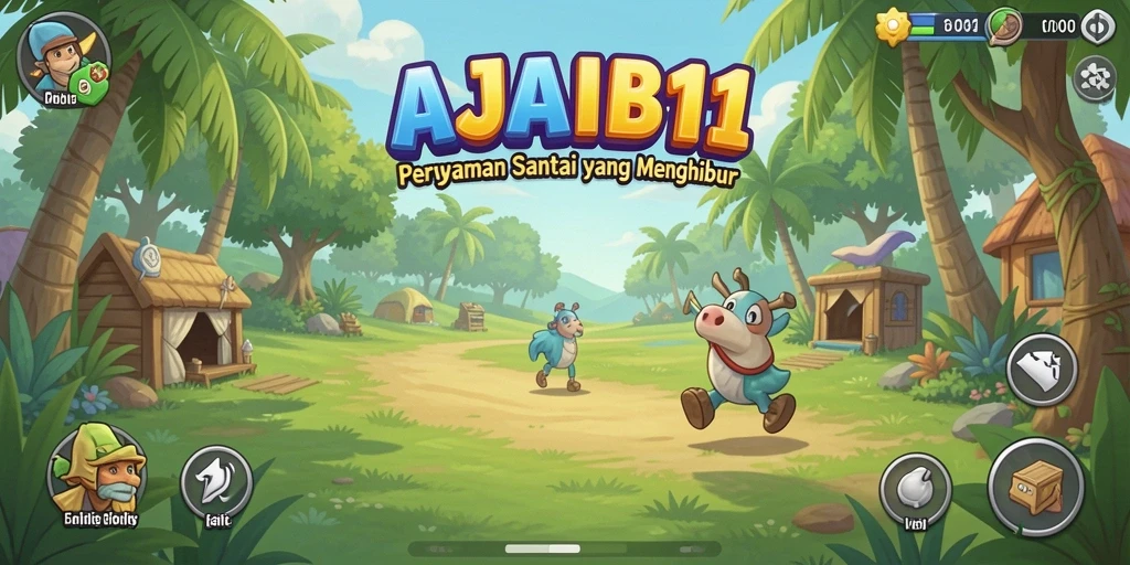 Tampilan menakjubkan dari gameplay AJAIB11 yang menyenangkan.