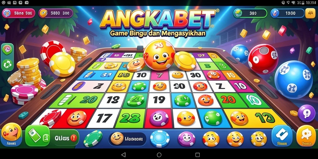 Tampilan permainan ANGKABET yang seru saat dimainkan bersama teman.