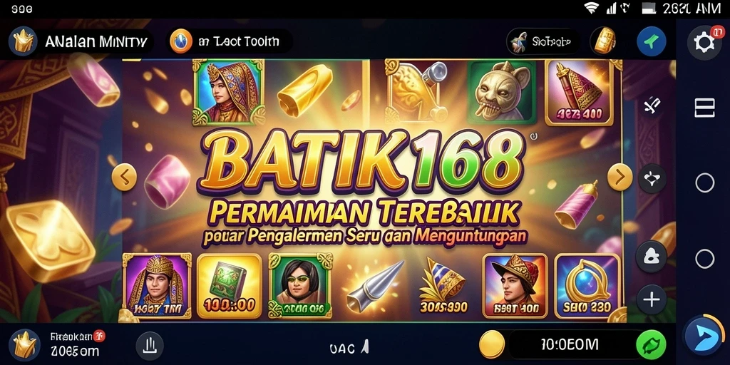 Gameplay menarik dari BATIK168 yang memikat pemain Slot.