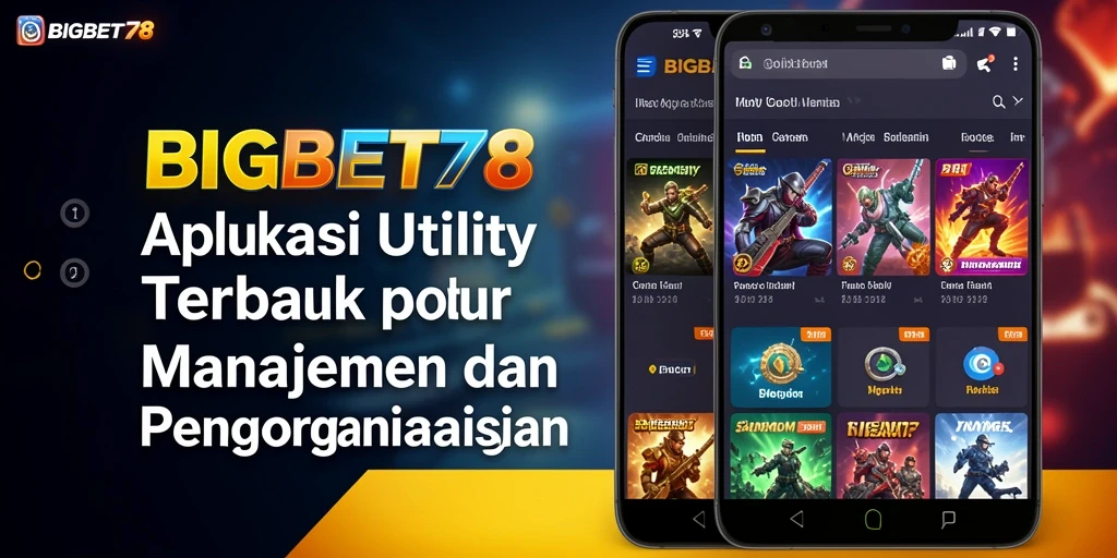 Screenshot utama <strong>BIGBET78</strong> menampilkan antarmuka aplikasi yang ramah pengguna dengan fitur pengingat.