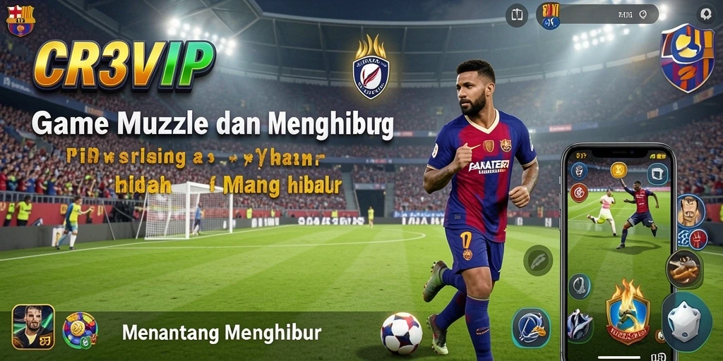 Tampilan gameplay CR7VIP yang seru dan menantang.