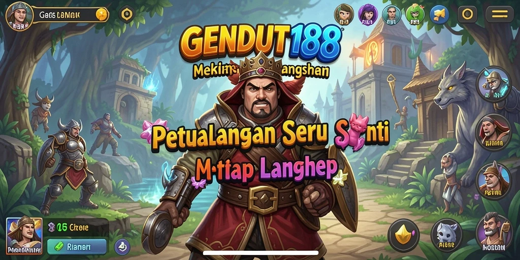Screenshot gameplay <strong>GENDUT188</strong> yang menampilkan aksi petualangan seru.