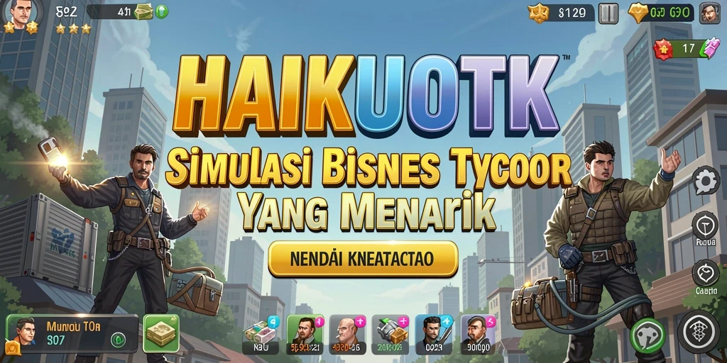 Gameplay HAIKUOTK yang menantang dan menarik di dunia Tycoon.
