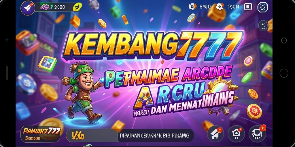 Screenshot gameplay KEMBANG777 menunjukkan aksi Arcade yang seru.