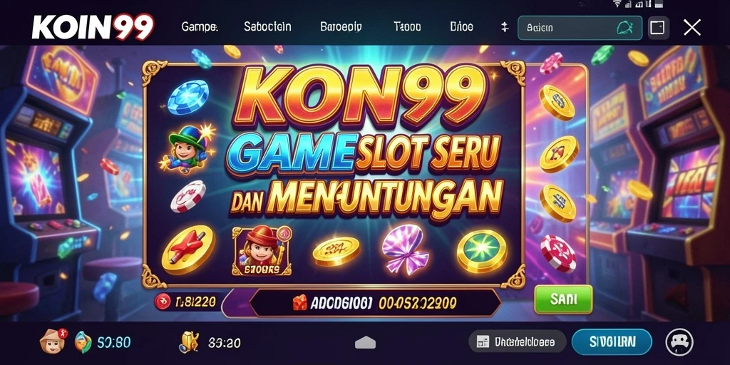Tampilan utama gameplay KOIN99 dengan slot yang mengasyikkan.