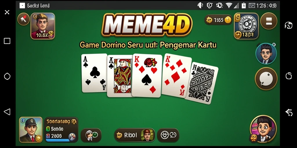 Tampilan gameplay MEME4D yang penuh warna dan interaktif.
