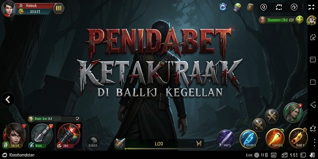 Tangkapan layar menampilkan pengalaman gameplay yang mencekam di PENIDABET.