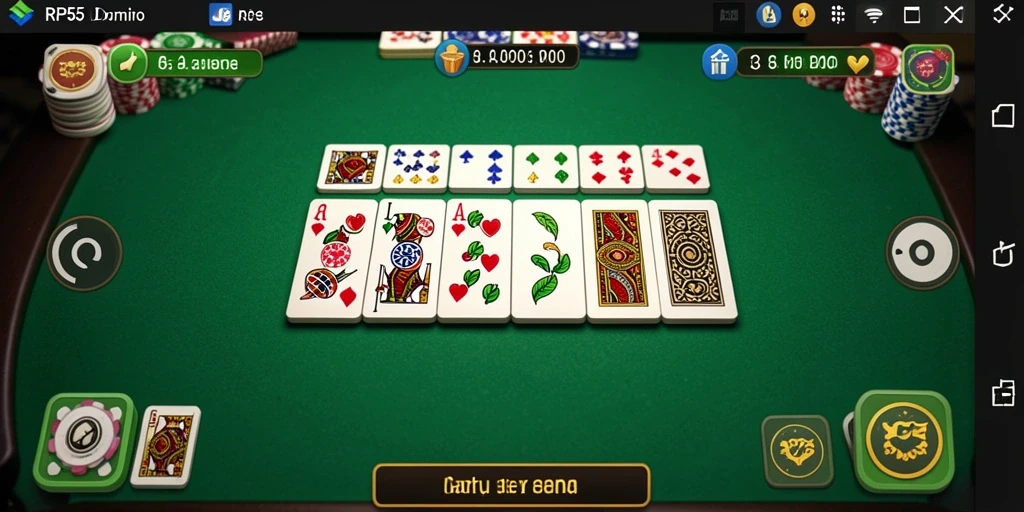 Tampilan gameplay menarik dari RP55 yang mengasyikkan.