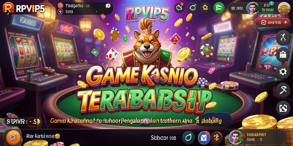 Gambaran gameplay RPVIP5 yang menampilkan pengalaman Kasino yang mendebarkan.