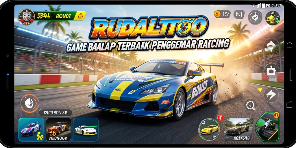 Tangkapan layar RUDALTOTO menampilkan balapan mendebarkan dengan detail yang memukau.