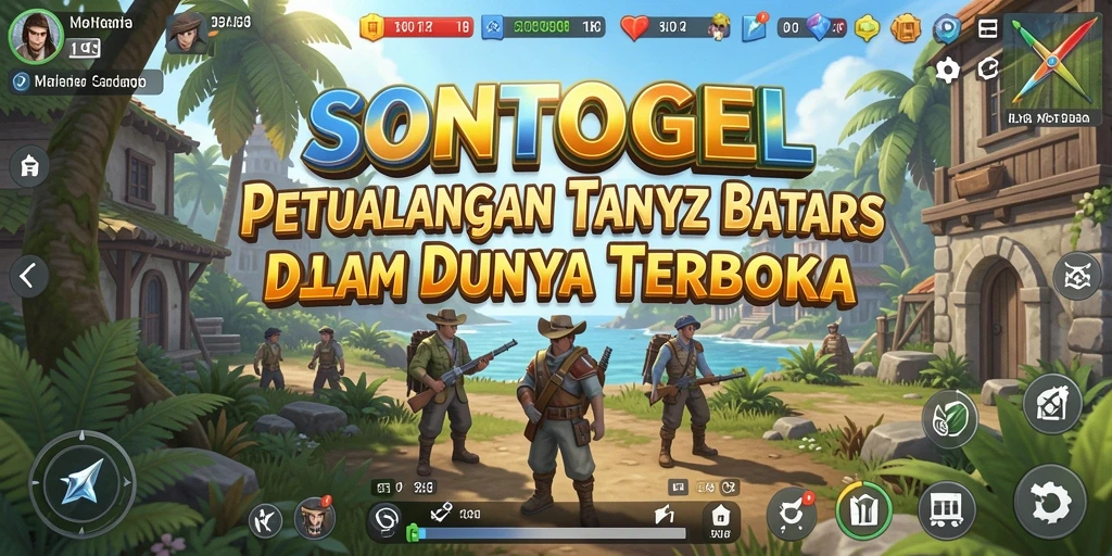 Tampilan menarik dari gameplay Open World SONTOGEL.