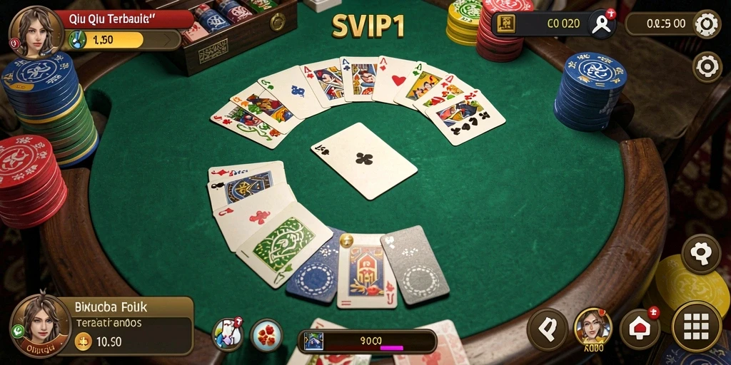 Gameplay menarik QiuQiu dalam SVIP1.