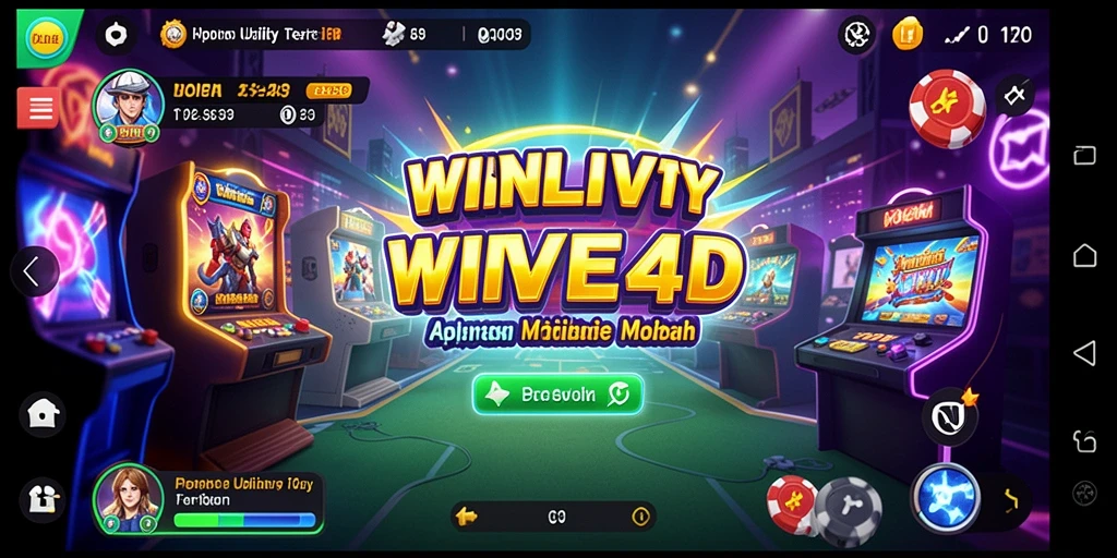 Screenshot WINLIVE4D menunjukkan antarmuka aplikasi yang intuitif.